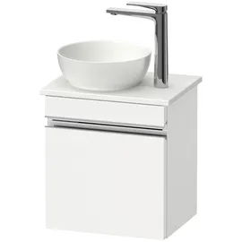Duravit Konsolen-Waschtischunterschrank wandhängend Sivida 40x44x32,5cm, Tür, Gr. chr, li, we. Matt