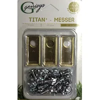 genisys Ersatzklingen 9 Titan