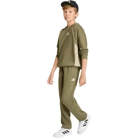 adidas Color Block Trainingsanzug Kinder Grün