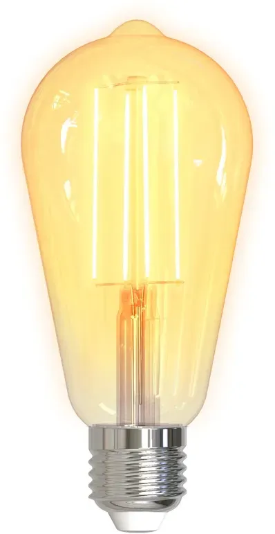 Deltaco Smart Home LED-lampe Filament E27 WiFI 5.5W ST64