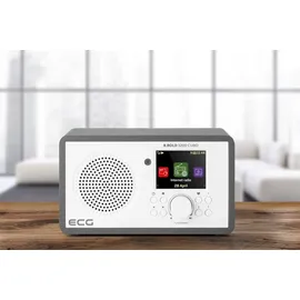 ECG B.BOLD 3200 Cubo|Internetradio| FM | BT | Weiss | - Weiß