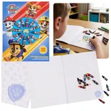 PAW PATROL Wachsmalstift PAW Patrol Malset Kinder mit Notizbuch und Wachsmalstiften