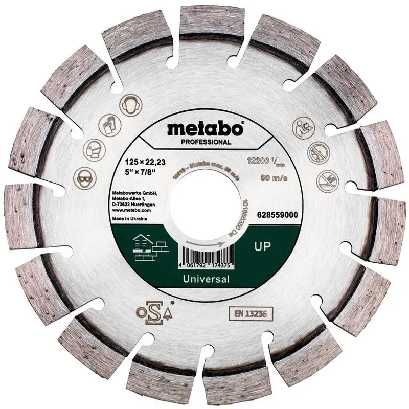 Metabowerke Diamanttrennscheibe UP 628559000