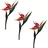 Creativ green Kunstblume CREATIV GREEN "Strelizie", bunt, B:25cm H:83cm, Kunststoff, Kunstpflanzen, im 3er Set