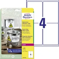 Avery Zweckform wetterfeste Folienetiketten 99,1 x 139,0 mm