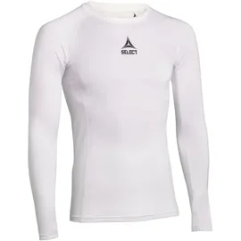 Select langarm Funktionsshirt Herren weiß L