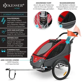 Kesser Kinderanhänger rot
