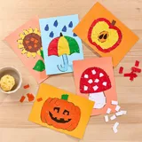 HABA Bastelset Erstes Kleben Herbstbilder