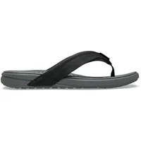 Crocs Herren Yukon Surf Flip Flop, Schiefergrau/Schwarz, 40 EU, Schiefergrau Schwarz, 41/42 EU - 41 EU