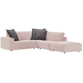 Musterring Ecksofa Lucia ¦ rosa/pink ¦ Maße (cm): B: 300 H: 81 T: 266.0