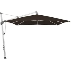 Glatz Ampelschirm Sombrano S+ 300 x cm Polyester Schwarz