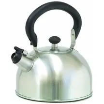 Ibili - Kaffeekocher, klassischer Pfeifton, 2,5 Liter, Edelstahl, für Induktionsherde geeignet