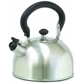 Ibili - Kaffeekocher, klassischer Pfeifton, 2,5 Liter, Edelstahl, für Induktionsherde geeignet