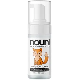 nouni Haarstyling Schaum für Kinder | neutraler Duft | ohne Parabene, Silikone, Sulfate oder Farbstoffe | vegan | Für Mädchen & Jungen | nouni kids | 100ml