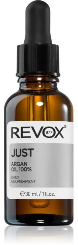 Revox B77 JUST Argan Oil 100% nährendes Öl-Serum für Gesicht und Hals 30 ml