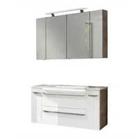 Fackelmann LUXOR 7-tlg. Braun/Weiß