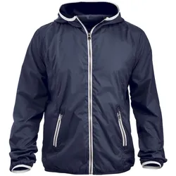 Clique Übergangsjacke Hardy (moderne Windbreaker mit Kapuze) dunkelblau Herren