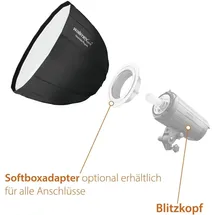 walimex pro Studio Line Deep Rota Softbox QA90