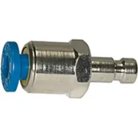 Riegler Einstecknippel push-in 4 mm, für Kupplungen NW 2,7,