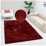 bruno banani Hochflor-Teppich Dana Teppich«, rechteckig, 690277-5 rot 30 mm,