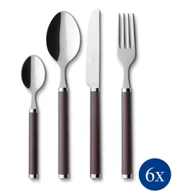 Villeroy & Boch Play! 24-tlg. chocolate brown