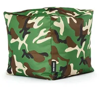 Green Bean Sitzsack-Hocker, Grün,