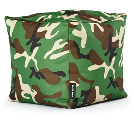 Green Bean Sitzsack-Hocker, Grün,