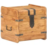 VidaXL Truhe 40x40x40 cm Akazie Massivholz