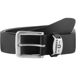 Paddocks Herren Damen Unisex Ledergürtel 98085 Schwarz 1200 115cm