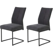 Hela Esszimmerstuhl Dagmar Cord grau 2er Set