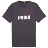 Puma Herren ESS+ 2 Col Logo Tee galactic gray XXL