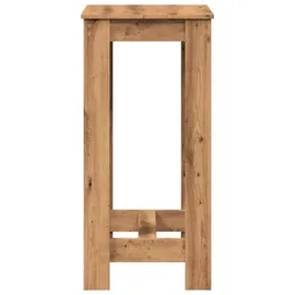 vidaXL Bartisch Artisan-Eiche 51 x 50 x 103,5 cm braun