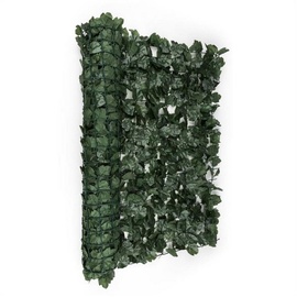 blumfeldt Fency Dark Ivy Sichtschutzzaun Windschutz 300x150 cm Efeu dunkelgrün