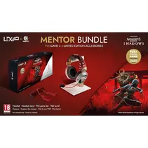 LEXIP Assassins Creed Shadows - Mentor Gaming Headset Gold/Rot/Schwarz/Weiß PS5