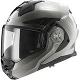 LS2 LS2, Klapphelm Motorrad ADVANT X Jeans Titanium, XXXL