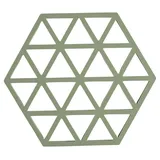 ZONE Denmark Triangles Untersetzer, für heißes Geschirr grün
