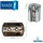 tecuro Wannenset ew-easy-90 - mit Handbrause 1-strahlig, Brauseschlauch 125 cm, Wandhalter