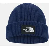 TNF The North Face Logo Box Beanie schwarz - blau