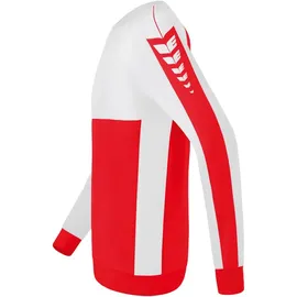 Erima Six Wings Sweatshirt rot/weiß M