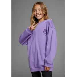 Kidsworld Rückenprint Sweatshirt Lila 164