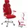 Mendler HWC-F12 Kunstleder Rot