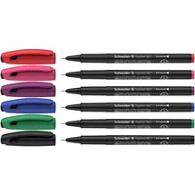 Schneider Fineliner Topliner 967, 6er Set