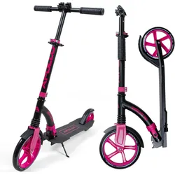 City-Scooter - Hurricane - City-Roller mit Federung rosa No Size