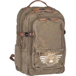 Greenburry Vintage Aviator Harvard 5889  in Khaki (30.4 Liter), Rucksack / Backpack
