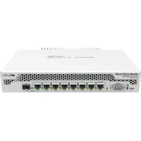 MicroTik VPN-Router CCR1009-7G-1C-PC, Router, Weiss