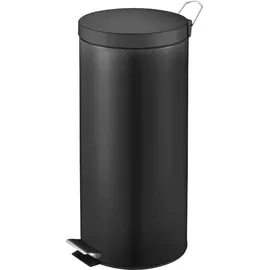 V-Part Tritt-Mülleimer 30 l Schwarz