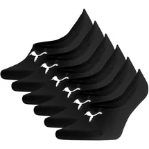 Puma Füßlinge 6er Pack Schwarz 39-42