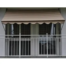 Angerer Klemmmarkise Exklusiv 150 cm beige/braun