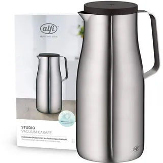 Alfi STUDIO TT 1,5 Liter, Thermoskanne, Silber