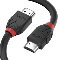 Lindy HDMI Anschlusskabel HDMI-A Stecker, HDMI-A Stecker 0.50m Schwarz